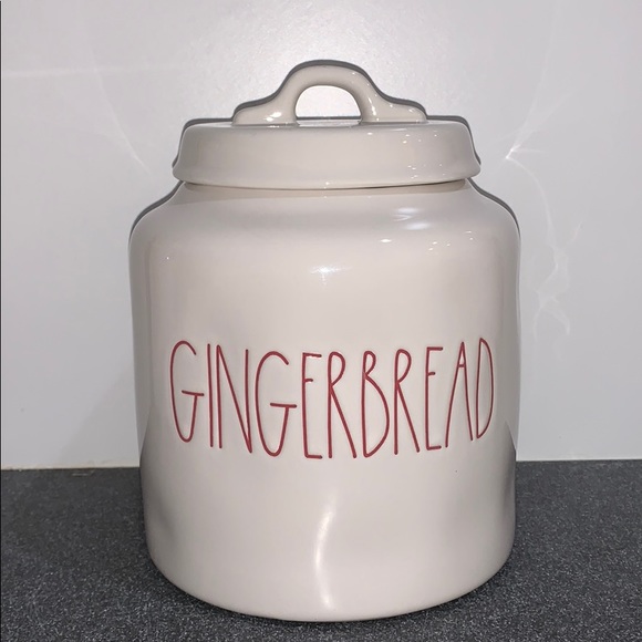 Rae Dunn Holiday Rae Dunn Gingerbread Ceramic Canister Poshmark